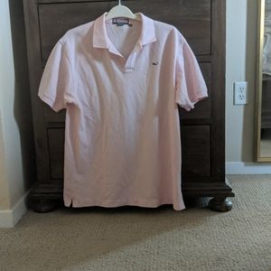 Vineyard Vines Pink Polo T shirt